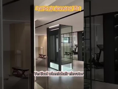 Безопасность Дома Подъемник для инвалидных колясок 3-10 м Гидравлическая вертикальная платформа Подъемник с кабиной