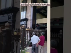 250кг 4м Внешний подъемник для инвалидных колясок