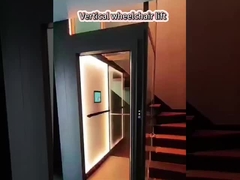 Безопасный гидравлический вертикальный подъемник 1 м для инвалидов вверх и вниз по лестнице