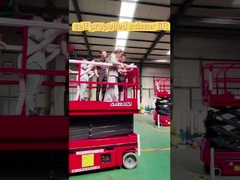 Самоходный 12 м 14 м ножничный подъемник батарейный ножничный подъемник 10 м рабочая высота