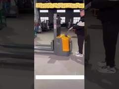 2 тонны электрический наборщик грузовик стоячий вид вилочный погрузчик наборщик поддонов