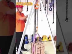 Ручное подъемное оборудование для подъема цепочек с ручной подъемной системой весом 0,5 тонны