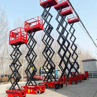 Купить Self-propelled Scissor Lift 8m 10m 12m 14m Hydraulic Scissor Lift Platform Производство в сети
