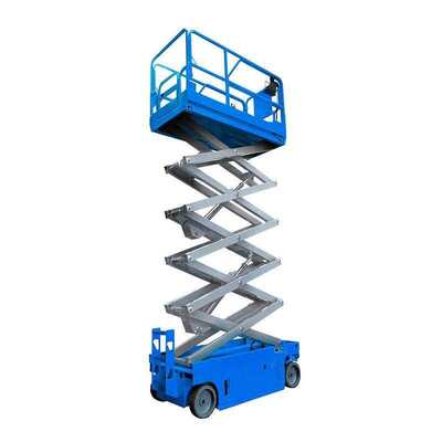 Купить Mobile Hydraulic 6 - 10m Height Self Propelled Scissor Lift Производство в сети