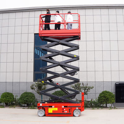 Купить Auto Walking Lift 6m 8m10m 12m 14m Self Propelled Electric Scissor Lift Производство в сети