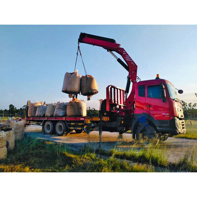 Купить Гидравлический стреловой кран 5 - 10 тонн, смонтированный на грузовике, для строительства Производство в сети