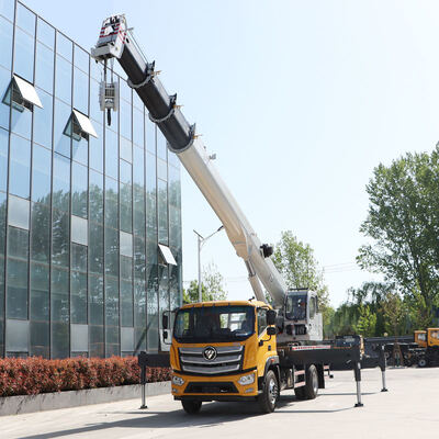 Купить Автокран с прямой стрелой 10м, гидравлический подъемный кран Производство в сети