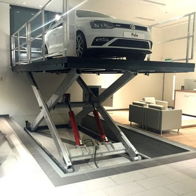 3500кг Автомобильный лифт Стол 3м Фиксированный автомобильный ножницы лифт для гаража