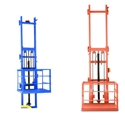 10 м. Двухпольный грузоподъемник 1 тонны Вертикальный грузоподъемник Складный грузоподъемник