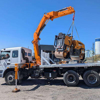 10 тонн грузовик монтированные краны складной бум подъемный кран